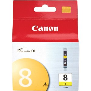 Canon Pixma 8 Yellow Ink - Click Image to Close